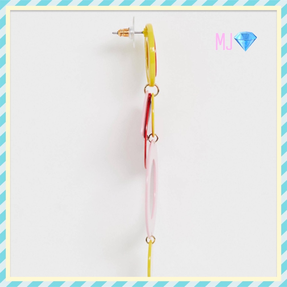 🎀Retro Matte Geo Earrings🎀 - Picture 3 of 4